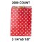 Petite Small Dots Bags Perfect for Small Items 3 1/4" x 5 1/8"